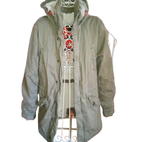 Superdry Jackets & Coats Superdry The Rookie Military Style Sherpa
